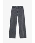 Jeans Monkey Bleach in cotone grigio