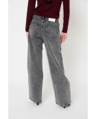 Jeans Monkey Bleach in cotone grigio
