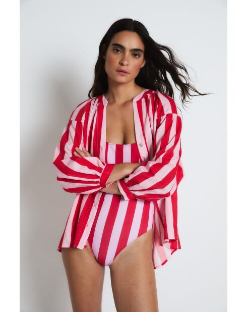 Bañador rojo Pamela Barras