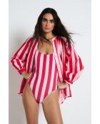 Maillot de bain Pamela Barras rouge