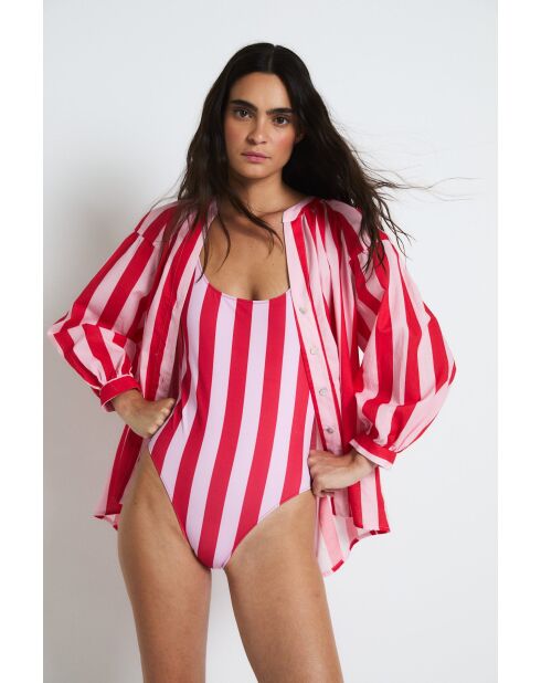 Bañador rojo Pamela Barras