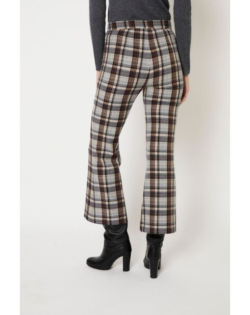 Pantaloni marroni Sesenta Tartan