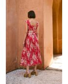 Rotes Baumwollkleid Corse Palmas