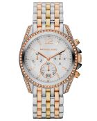 Montre MK5888 en acier argentée et dorée
