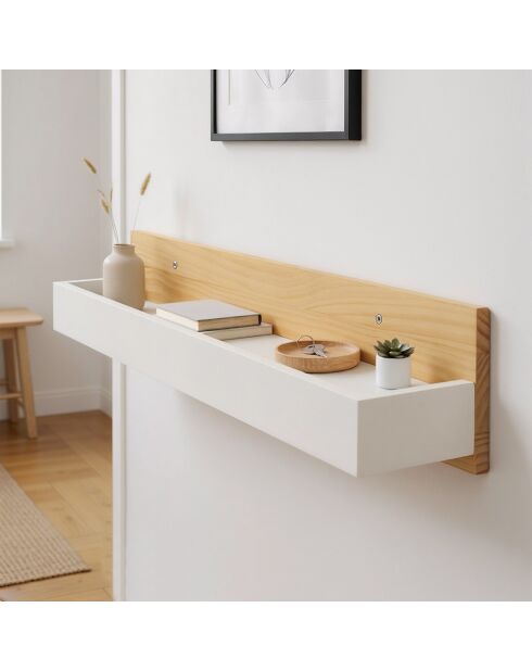Étagère murale Eve pin massif - L.60 cm