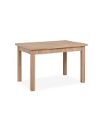 Table à manger Longford extensible décor chêne sonoma - L.120 à 200 cm