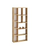 Demios Bücherregal mit 12-Zoll-Saphir-Eichendekor - H.170 cm