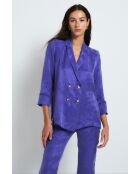 Lila Icon Cupro Jacke