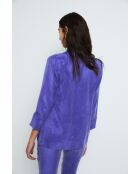Lila Icon Cupro Jacke