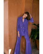 Lila Icon Cupro Jacke