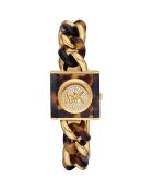 Reloj MK4808 de acero marrón