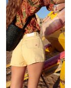Shorts in cotone giallo Corse Canbas