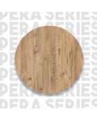 Emma wandplank 3 planken licht houten decor - H.60 cm