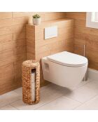 Rangement Maya rouleaux papier toilette en jacinthe d'eau - H.41 cm