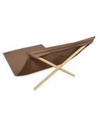 Sedia da spiaggia Neo-Transat color cioccolato - 140x70 cm