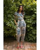 Mar Italia ecru katoenen broek