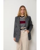 Grijze wollen blazer van Emily Rayas