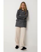 Grijze wollen blazer van Emily Rayas