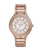 Montre MK3313 en acier or rose