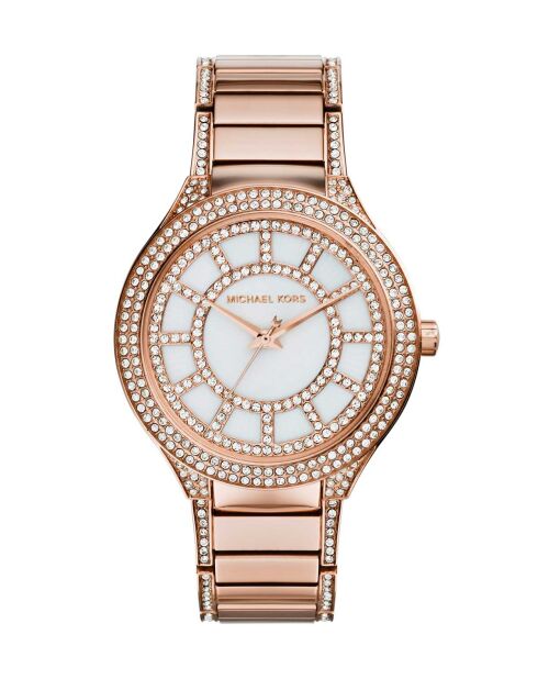 Montre MK3313 en acier or rose