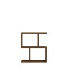 Bout de canapé Zet marron foncé - L.45 cm