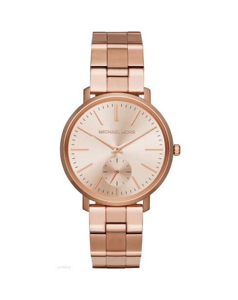 Montre MK3501 en acier or rose