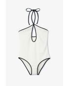 Costume da bagno bianco Taylor