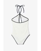 Costume da bagno bianco Taylor