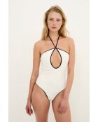 Costume da bagno bianco Taylor