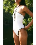 Costume da bagno bianco Taylor
