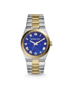 Montre MK5893 en acier argentée et dorée