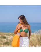 Sac de plage Hawaï orange - 44x54x22 cm