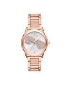 Montre MK3673 en acier or rose