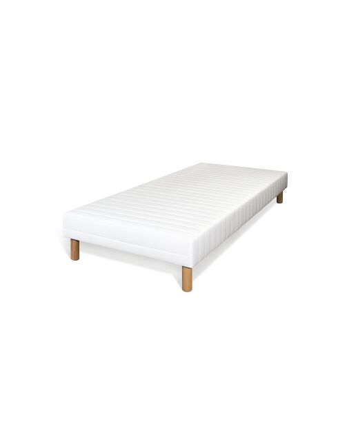 Sommier une place blanc - 80x200 cm