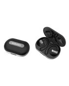 Auriculares inalámbricos M23 negros de oído abierto - 18,5x11,5x10 cm
