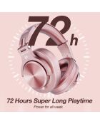 Cuffie Bluetooth H6 in oro rosa - 24x17x11 cm