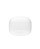 Auricolari wireless M25 con cancellazione del rumore bianchi - 18,5x11,5x4 cm