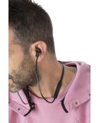 Auriculares Bluetooth deportivos M13 en negro mate - 18,5x11,5x4 cm