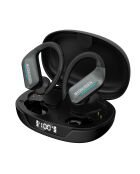 Auricolari wireless con altoparlante M21 nero opaco - 18,5x11,5x4 cm