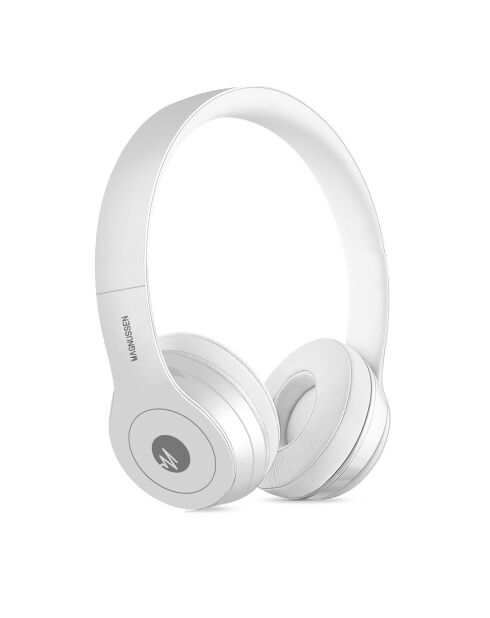 Casque filaire enfant W1 blanc mat - 24x17x11 cm