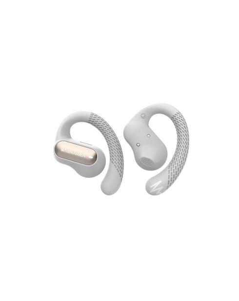Écouteurs sans fil open-ear M23 blancs - 18.5x11.5x10 cm