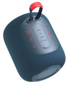 Altoparlante Bluetooth portatile S7 blu - 11x11x9,4 cm
