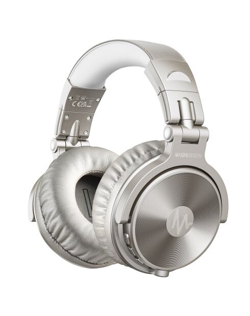 Casque Bluetooth H7 argenté - 24x17x11 cm