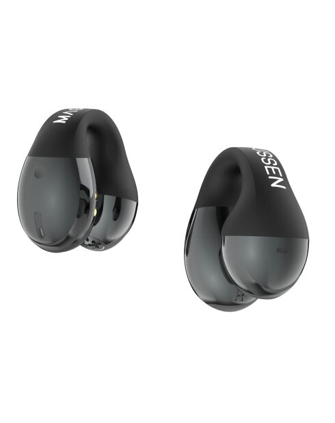 Écouteurs sans fil open-ear à clip M28 noirs - 18.5x11.5x10 cm