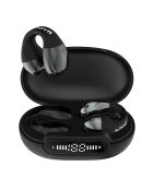 M28 kabellose Open-Ear-Kopfhörer zum Aufstecken, schwarz, 18,5 x 11,5 x 10 cm