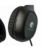H5 mattschwarzes kabelloses Gaming-Headset - 9x10x19 cm