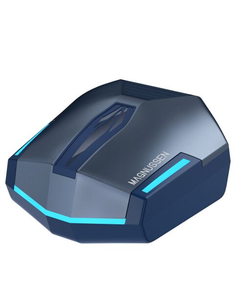 Écouteurs sans fil gaming M20 bleus - 18.5x11.5x10 cm