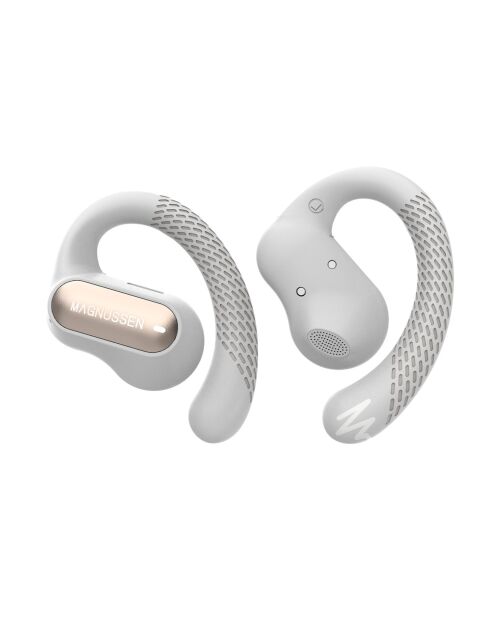 Écouteurs sans fil open-ear M23 beiges - 18.5x11.5x10 cm