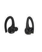 Auricolari wireless M14 neri opachi - 18,5x11,5x4 cm