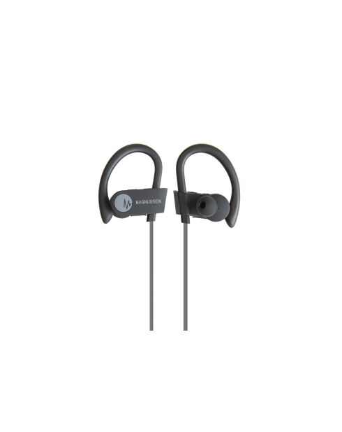 Écouteurs Bluetooth sport M12 noir mat - 18.5x11.5x4 cm